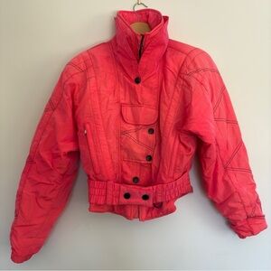 Nils VTG Ski Jacket made in USA Neon Size: 10